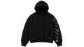 Black Sakura Boxy Hoodie - PREORDER