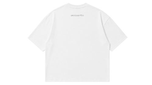 White Sakura Oversize Tee