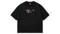 Black Sakura boxy Tee - PREORDER